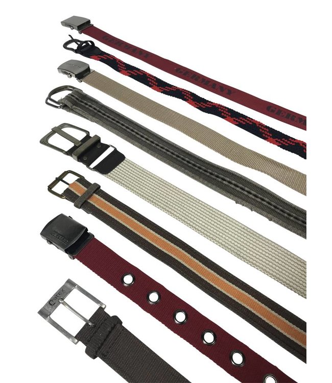 Vintage Belts: Canvas Belts
