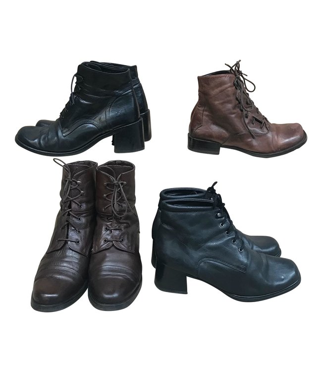 Chaussures Vintage: Bottes à Lacets