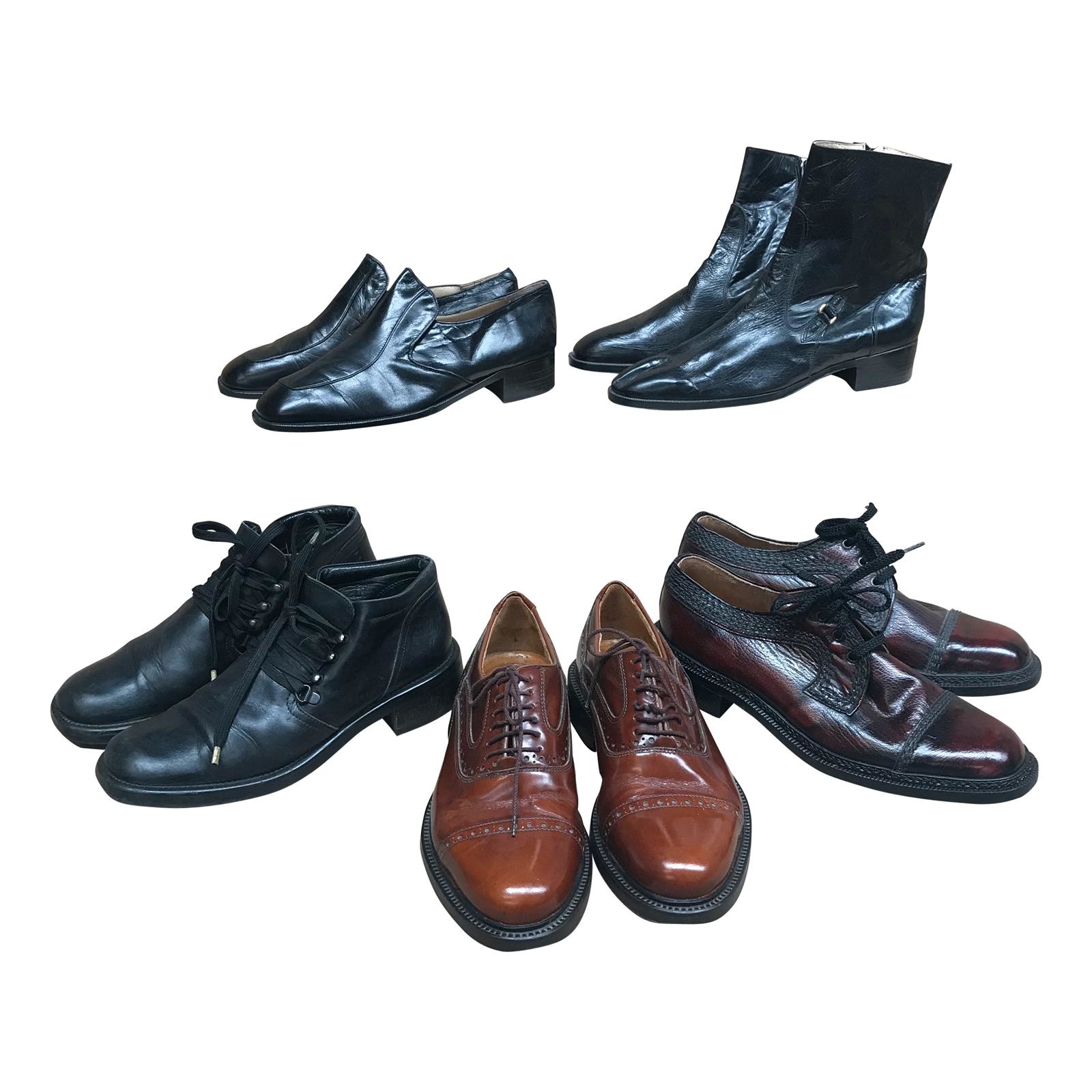 vintage leather shoes