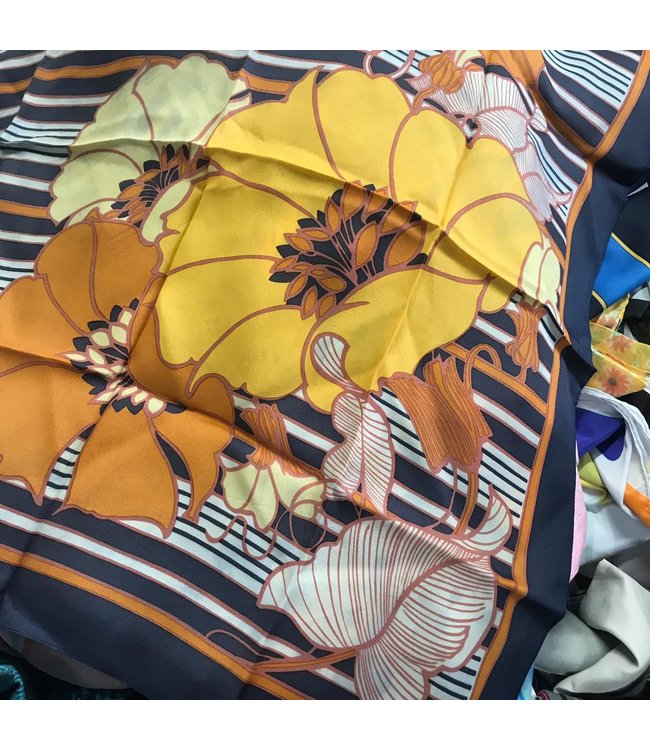 Echarpes Vintage: Echarpes Polyester / Soie