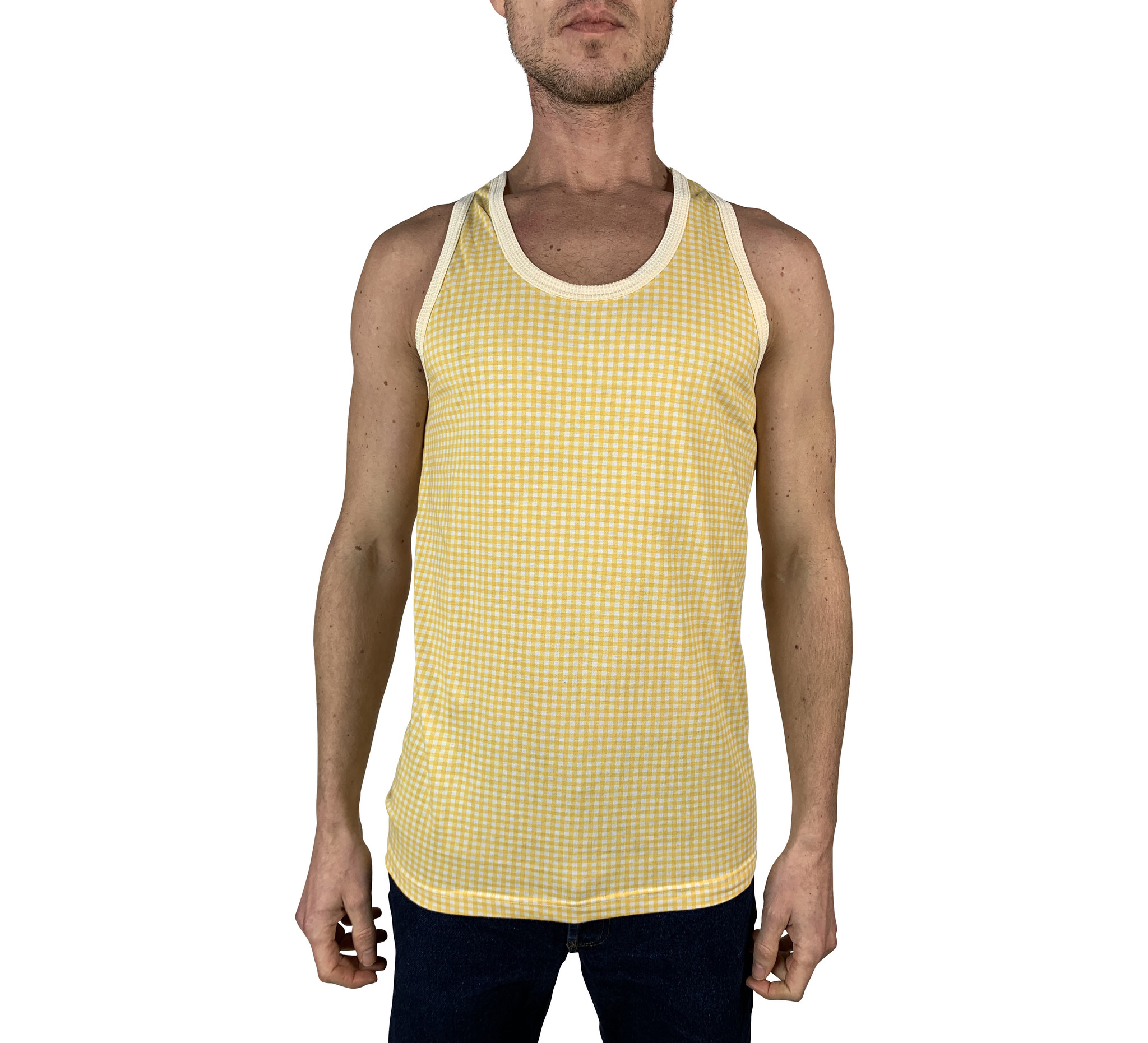 Vintage Tops: Singlets Men - ReRags Vintage Clothing Wholesale