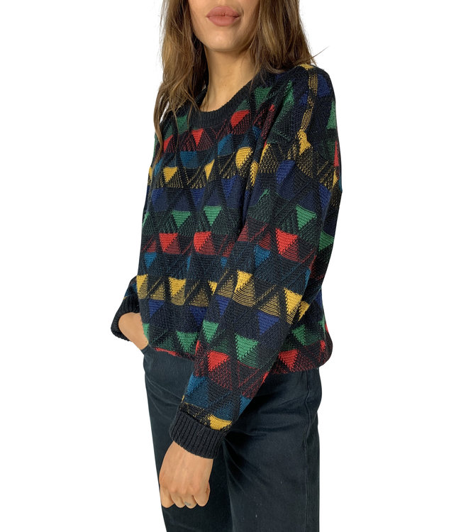 Tricot Vintage: Pulls Imprimés