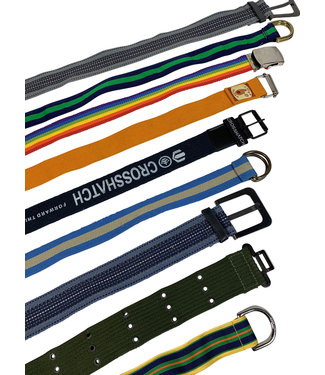 Vintage Belts: Canvas Belts