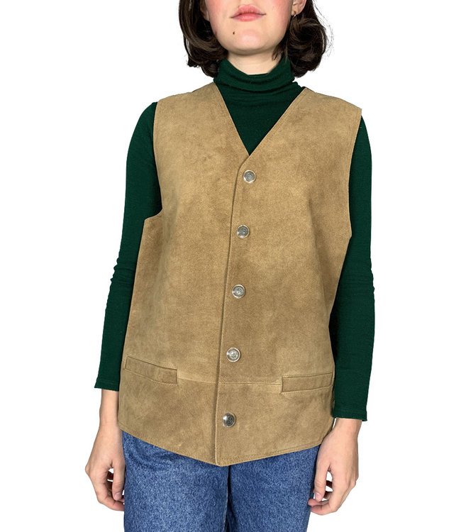 Vestes Vintage: Gilets en Cuir