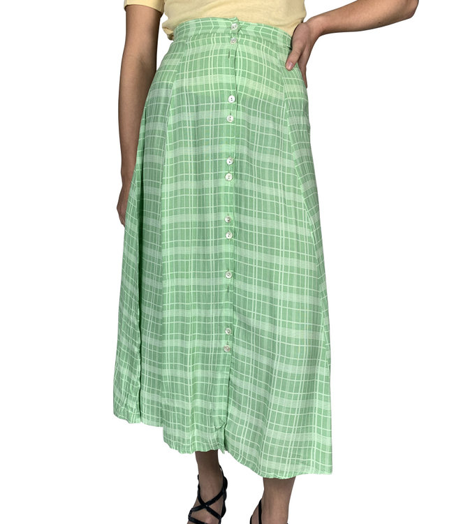 Vintage Skirts: Front Button Skirts