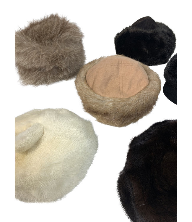 Chapeaux Vintage: Chapeaux en Fourrure