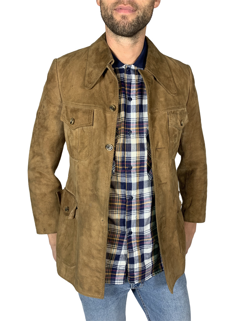 Vintage Jackets: 70's Suede Jackets Men - ReRags Vintage Clothing Wholesale