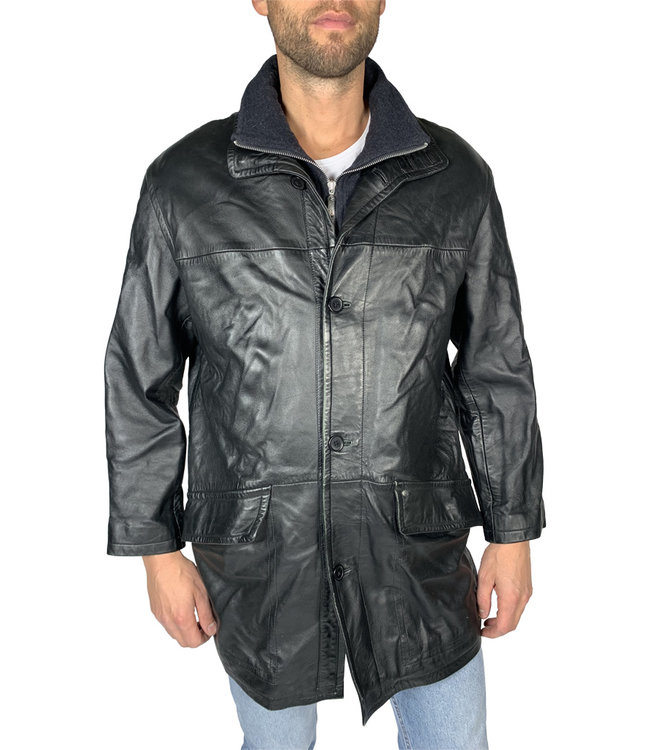 Vestes Vintage: Vestes en Cuir Hommes 90's / Y2K