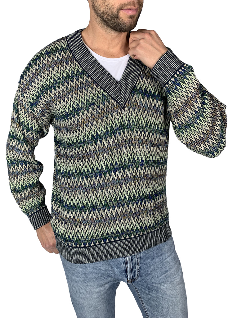 Vintage Knitwear: 90's V-Neck Jumpers - ReRags Vintage Clothing Wholesale