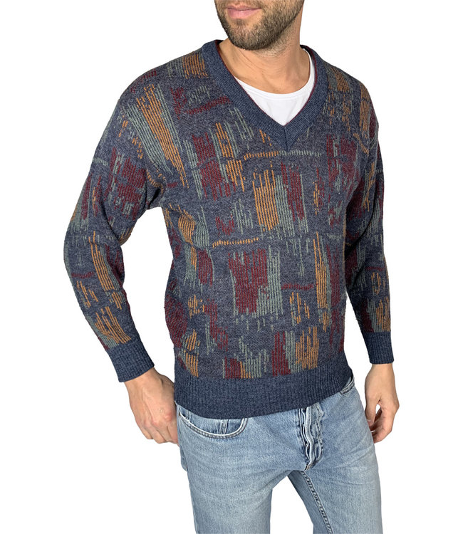 Pull V-Col 90s Vintage en Gros | ReRags