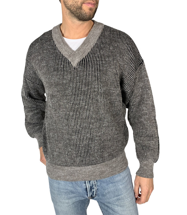 Pull V-Col 90s Vintage en Gros | ReRags