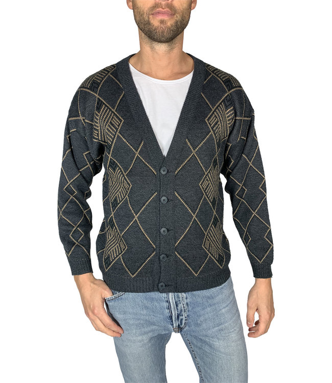 Tricot Vintage: Cardigans Hommes