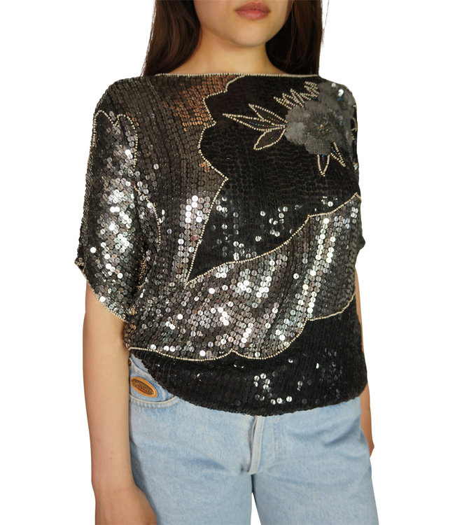 Vintage Tops: Sequins