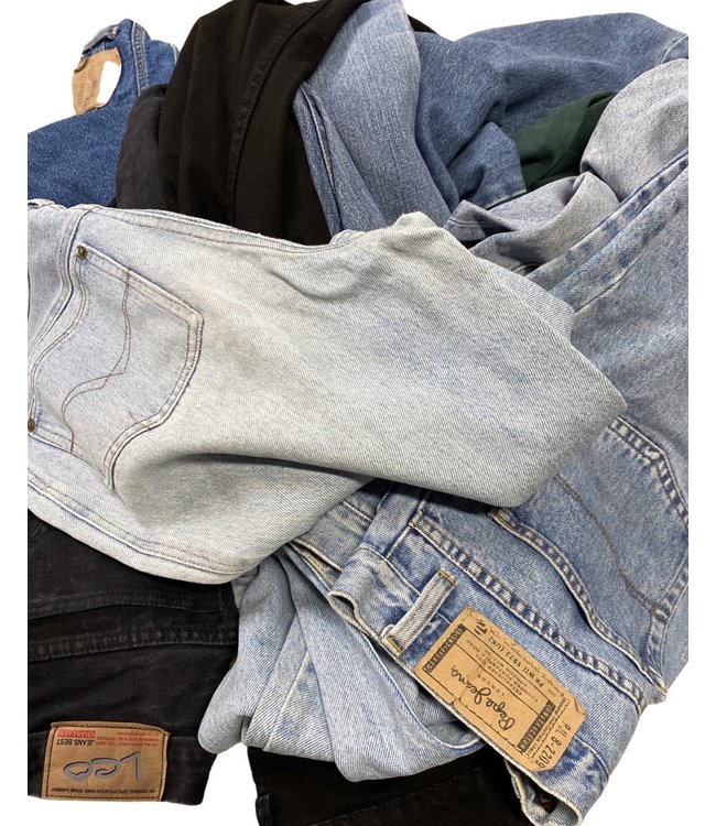 Vintage Pants: High Waisted Jeans Men