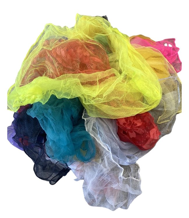 Vintage Scarves:  See Through / Mesh Scarves