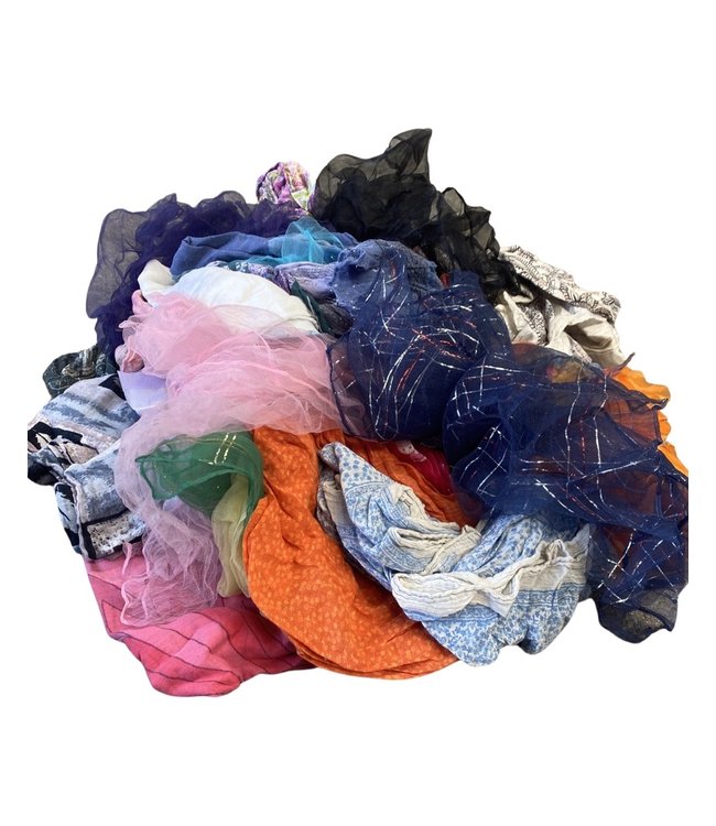 Vintage Scarves:  See Through / Mesh Scarves