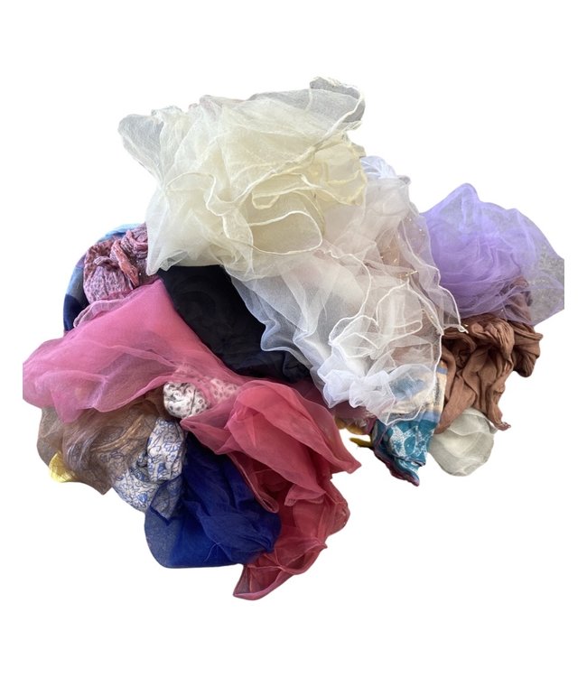 Vintage Scarves:  See Through / Mesh Scarves