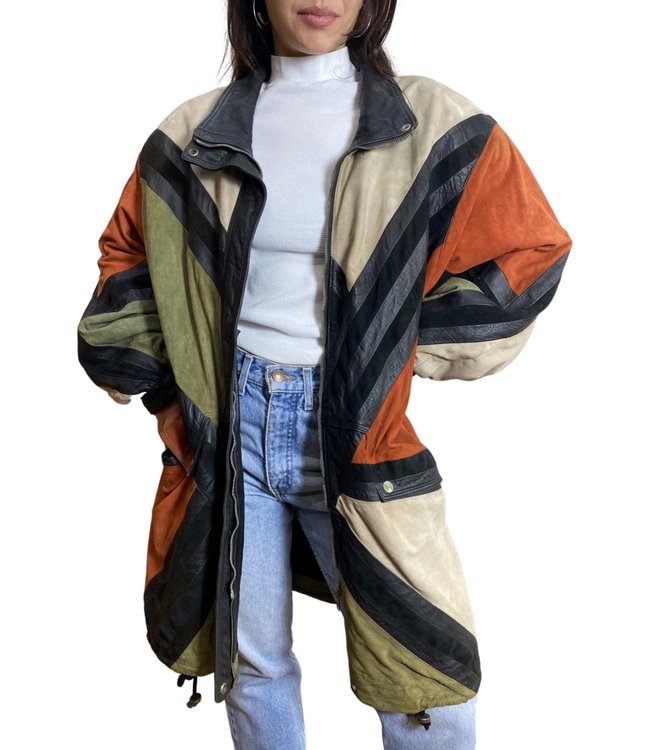 Vintage 80s & 90s Leather Coats Ladies Wholesale | ReRags