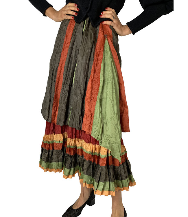 Vintage Skirts: Metallic Skirts