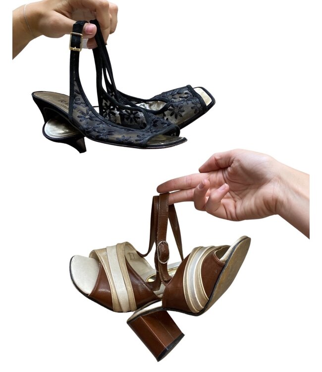 Vintage Shoes: Peep-Toe Shoes