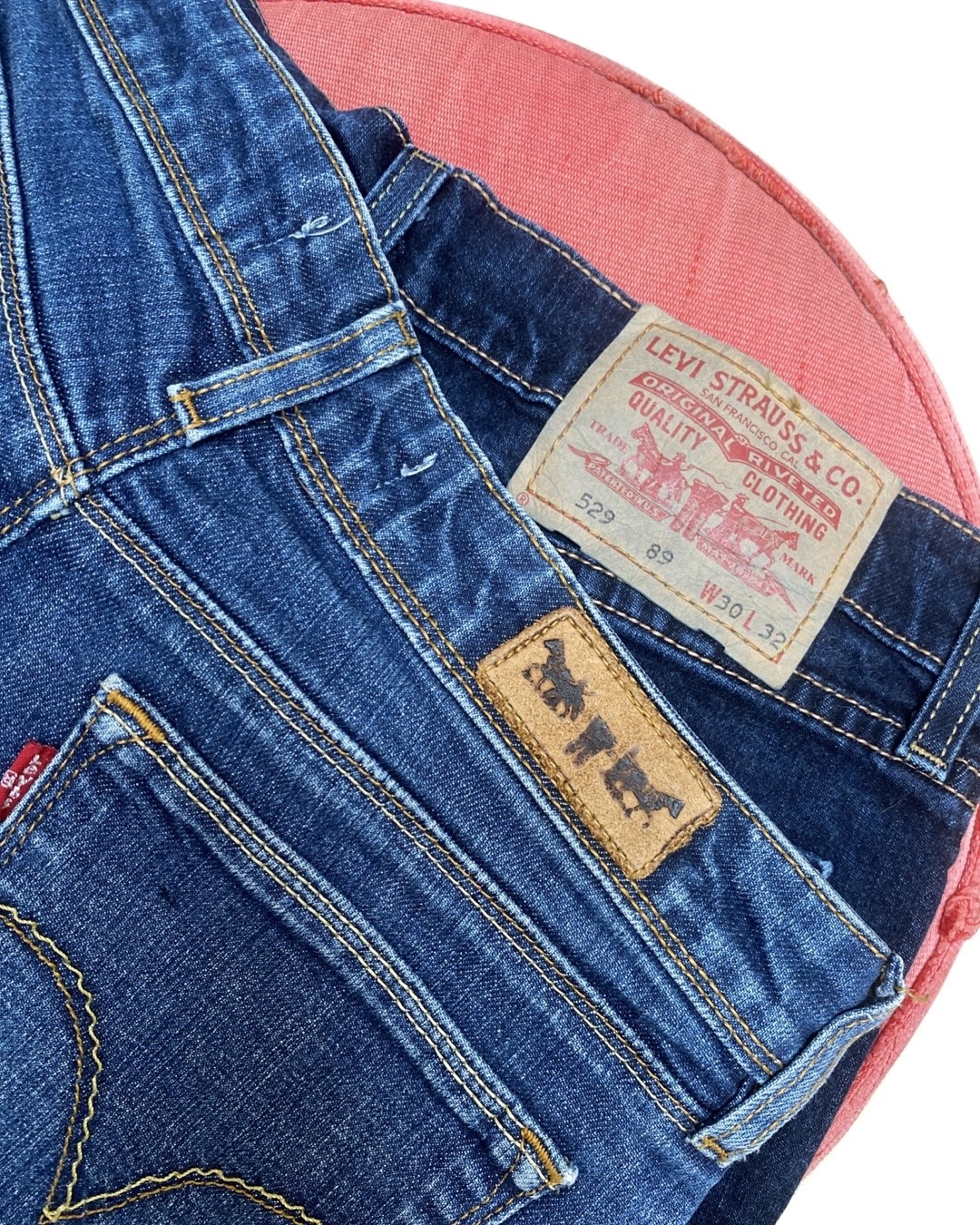 Vintage Pants Branded Flare Jeans ReRags Vintage Clothing Wholesale