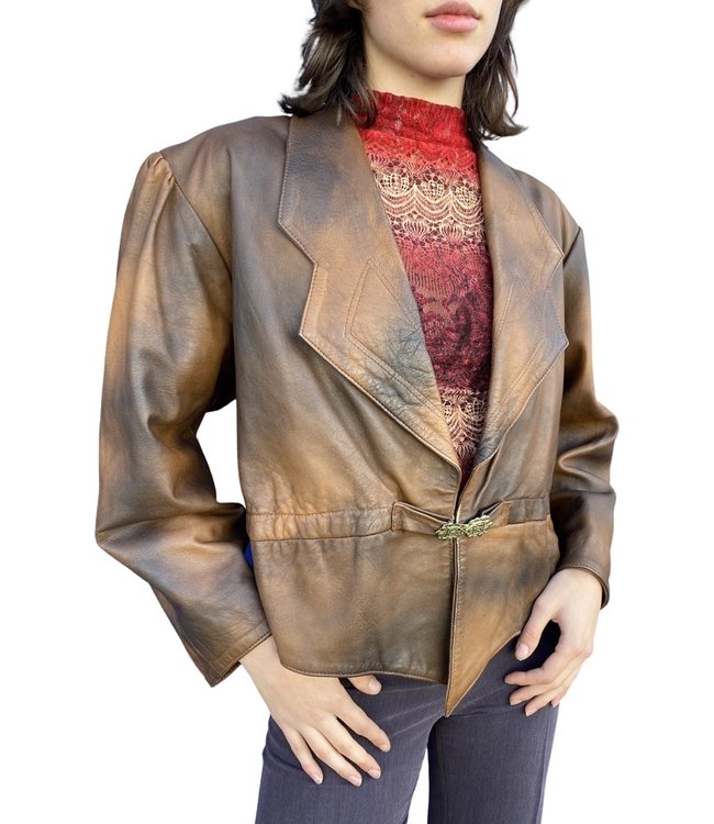 Vintage 80s & 90s Leather Jackets Wholesale | ReRags