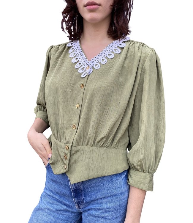 Vintage Tops: Secretary Blouses