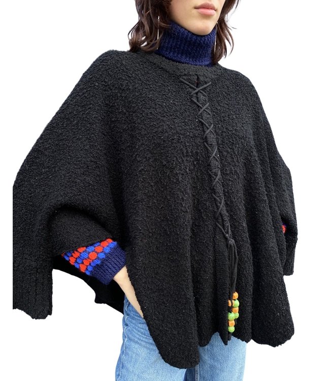Tricot Vintage: Poncho