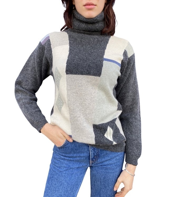 Vintage Knitwear: Winter Turtleneck