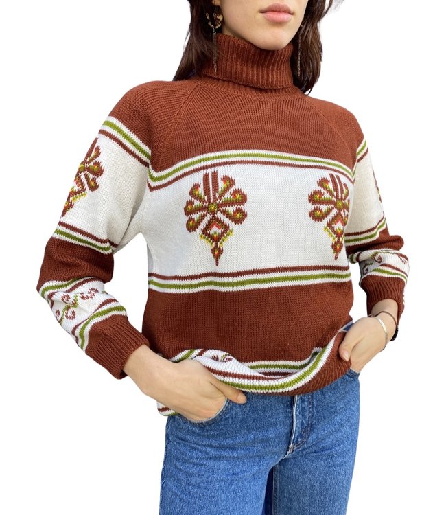 Pulls à Col Roulé d'Hiver Vintage en Gros | ReRags