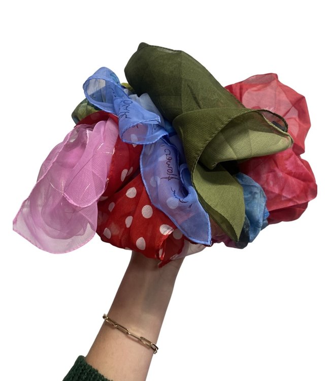 Vintage Scarves:  See Through / Mesh Scarves