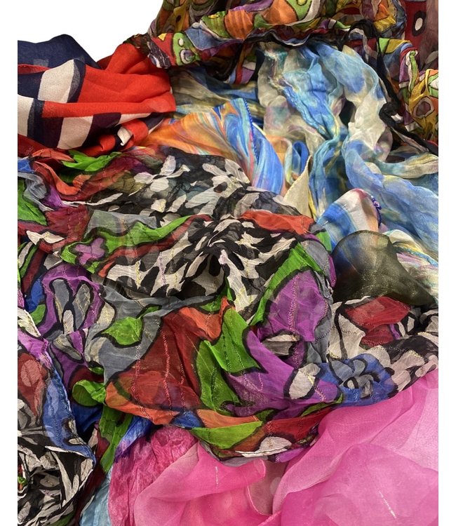 Vintage Scarves:  See Through / Mesh Scarves