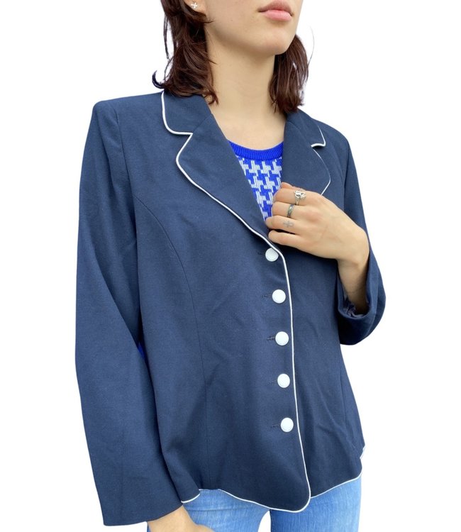 Vestes Vintage : Blazers & Vestes Monochromes