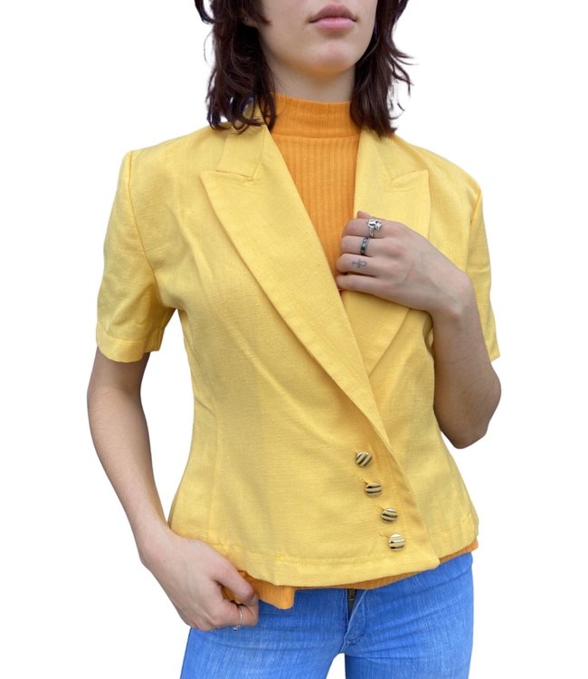 Vestes Vintage : Blazers & Vestes Monochromes