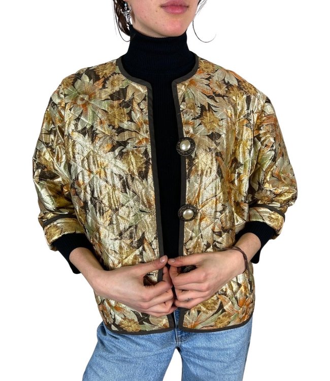 Vintage Jackets: 90's Metallic Blazers & Jackets