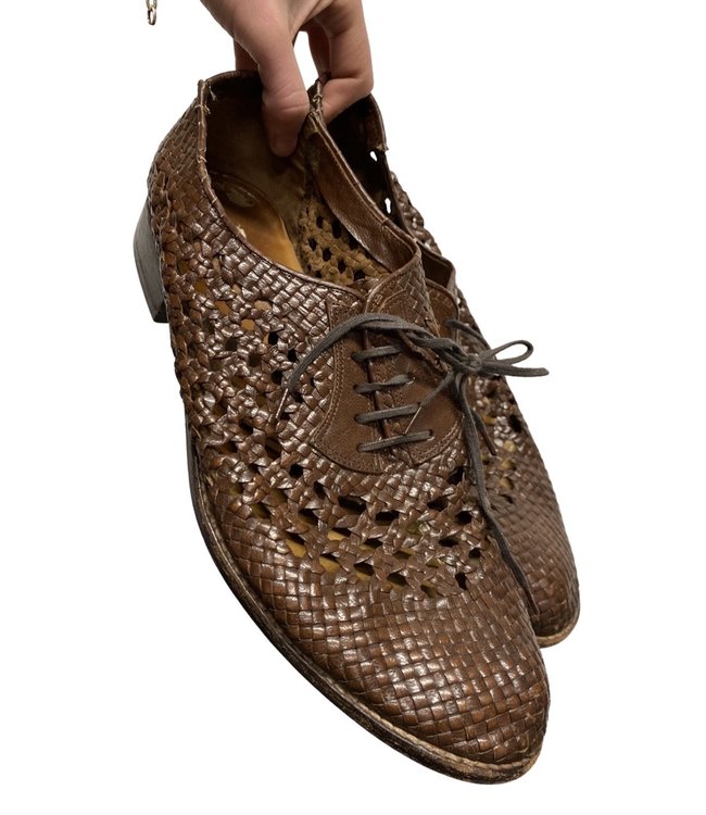 Chaussures Vintage: Chaussures en Cuir Hommes