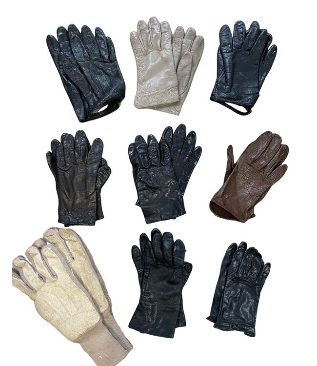 Accessoires Vintage: Gants en Cuir
