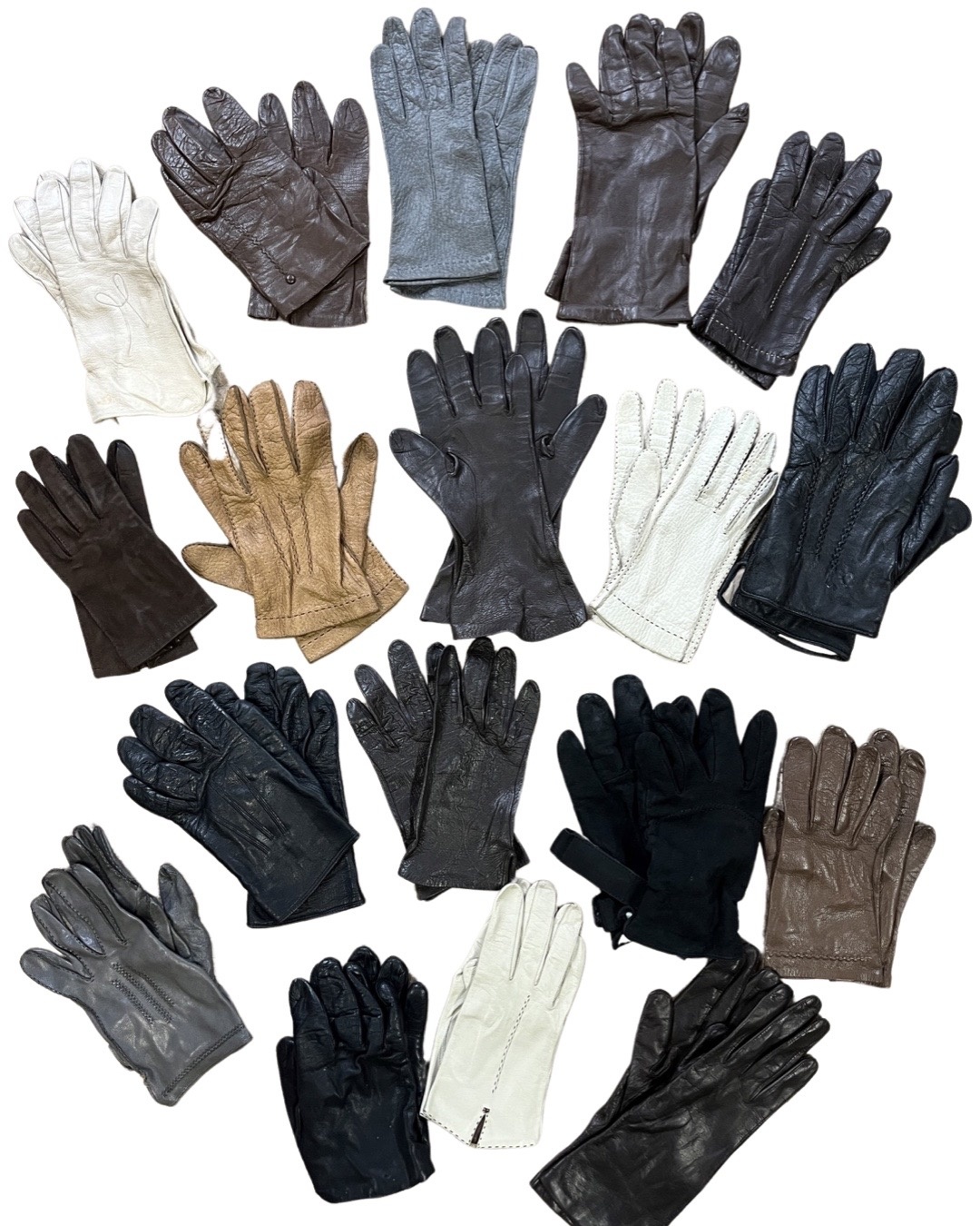 Paire de gants cuir épais petite taille bricolage - Bricolage