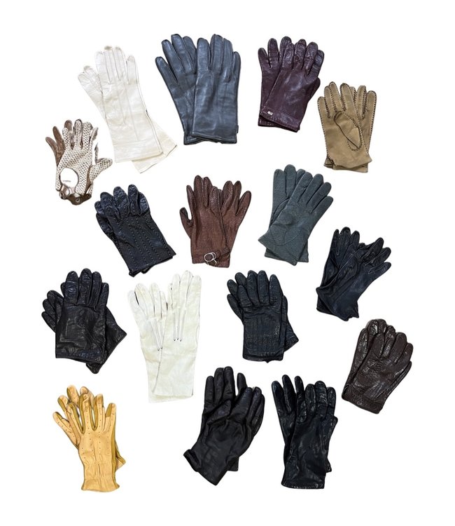 Vintage Leather Gloves Wholesale | ReRags