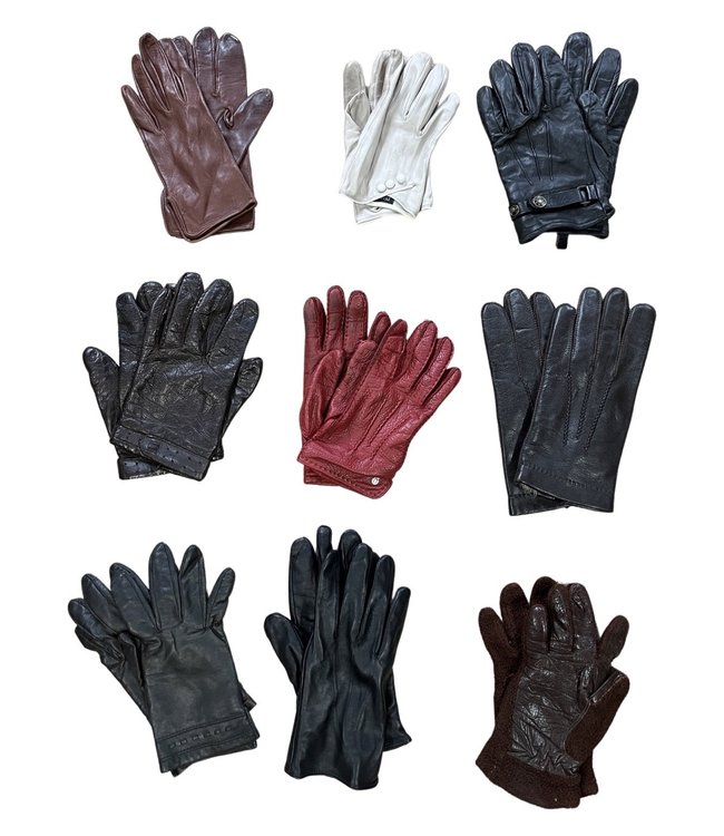 Vintage Leather Gloves Wholesale | ReRags
