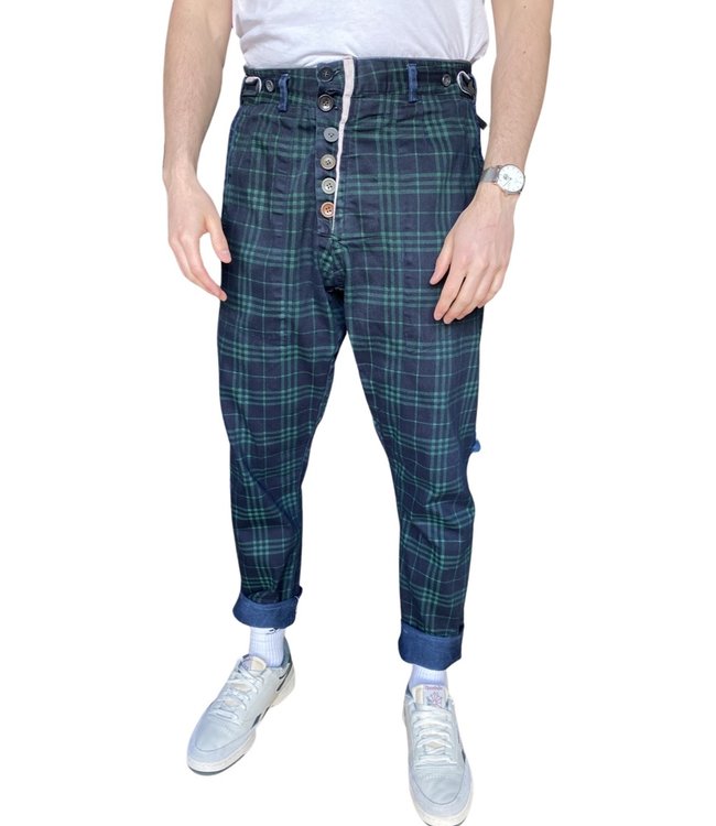 Pantalons Vintage: Jeans Taille Haute Hommes