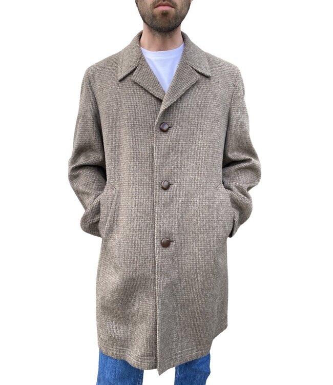 Manteaux Vintage: 70's Manteaux d'Hiver Hommes