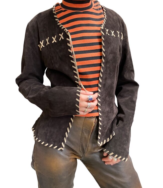 70s Vestes en Daim pour Femmes Vintage en Gros | ReRags