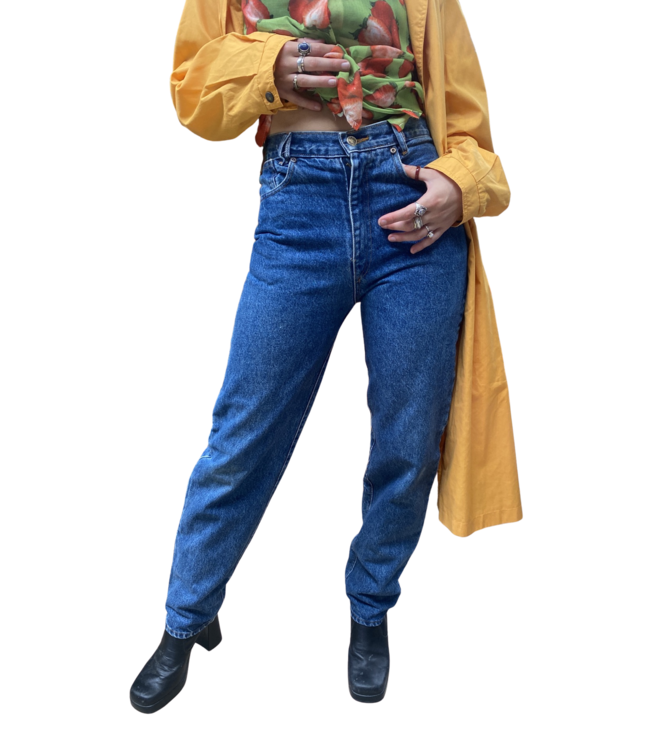 Vintage Pants: High Waisted Jeans Ladies