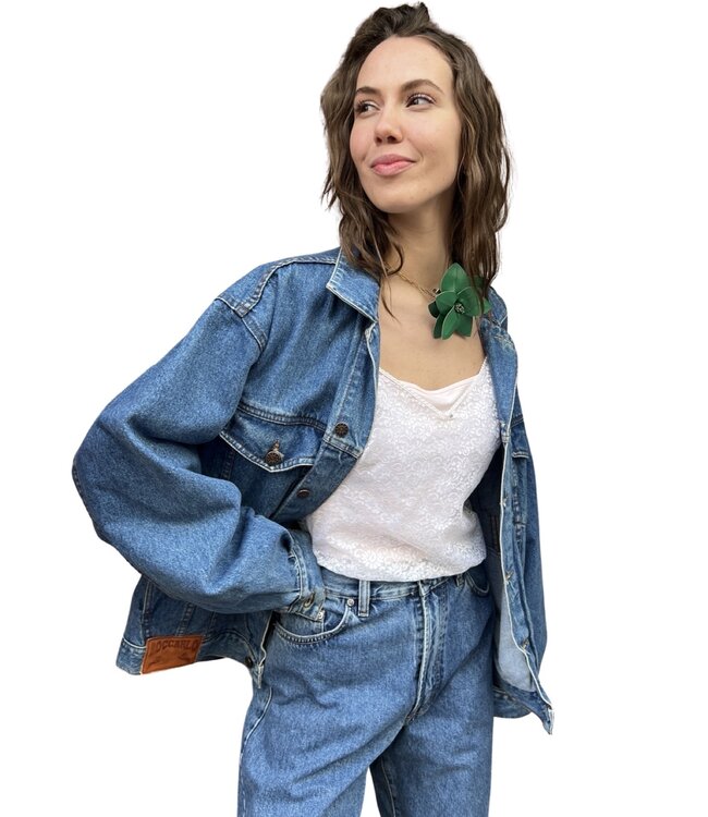 Vestes Vintage: 90's Vestes en Jean