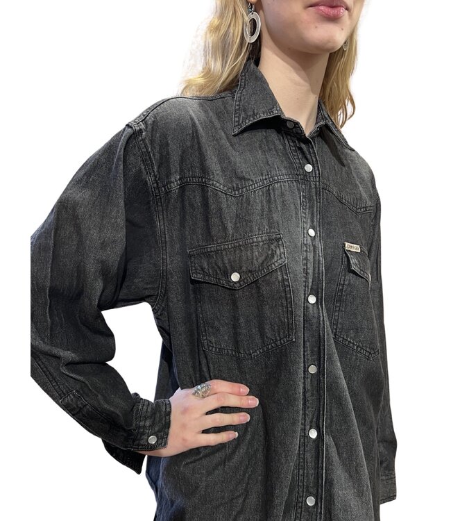 Vintage Tops: Denim Blouses