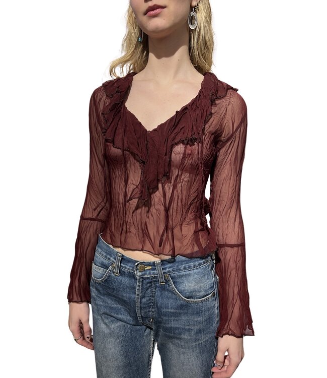 Vintage See-Through Blouses Wholesale | ReRags