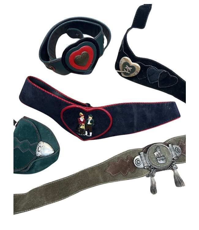 Vintage Belts: Tyrolean Leather Belts