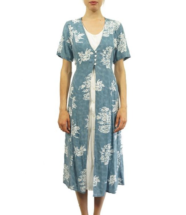 Vintage Dresses: French Flower Dresses