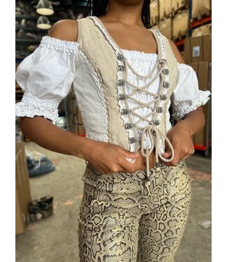 Vintage Oberteile | Tyrolean Blusen